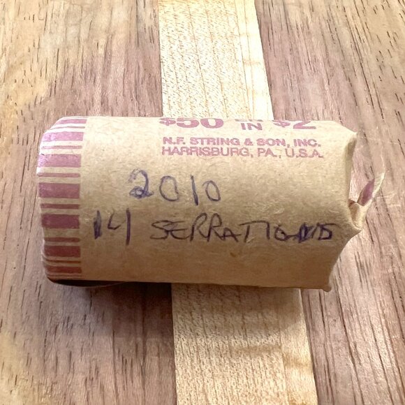 Very Rare 2010 Roll of 14 Serration Canada $2 Toonies! - Picture 8 of 16